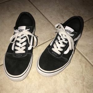 Kids Black Old Skool Vans